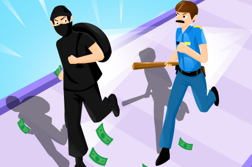 Cop Run Game at PlayGamio Play Cop Run online free - Retro arcade game on PlayGamio